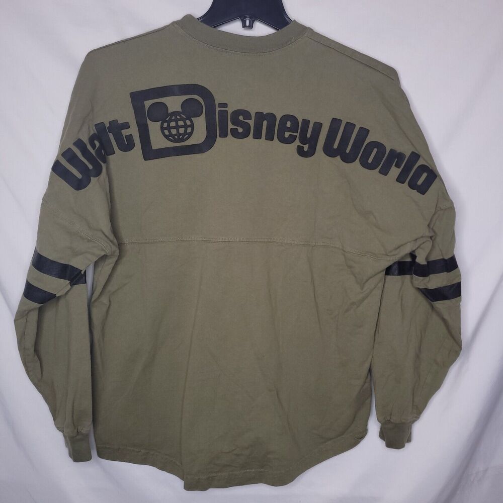 Disney Spirit Jersey T Shirt Womens Medium Green Cotton